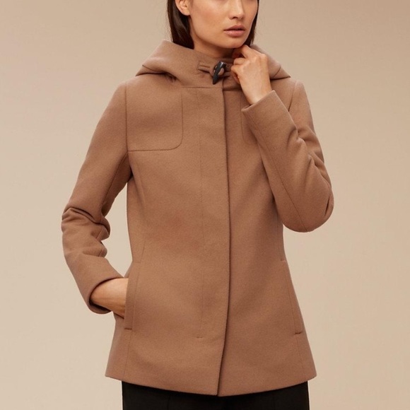 Aritzia Jackets & Blazers - Aritzia Babaton Brady Wool Jacket Camel Size S